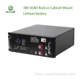 48V 50ah Rack or Cabinet Mount Lithium Battery